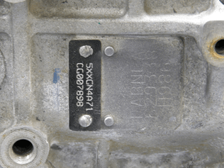 Como diferenciar una A6GF1 de una A6MF1 en Caso de que no sea Visible la Placa con el Nombre