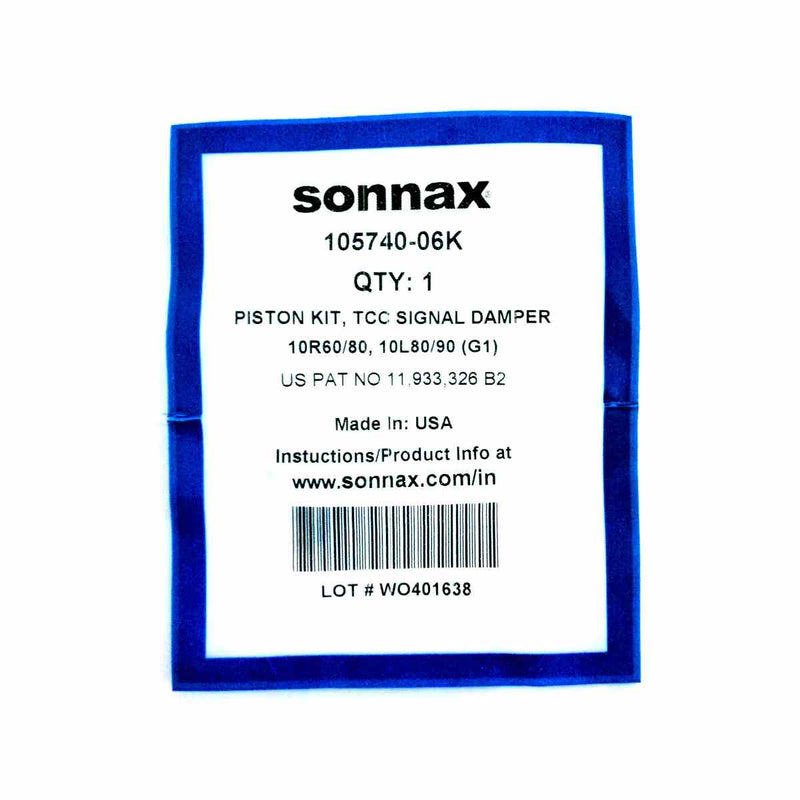 Sonnax Damper Piston Amortiguador de Presion TCC Gen1 10L80 10L90/ 10R60 10R80