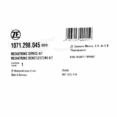 Solenoides ZF Originales y Placa 1068.327.210 y A063 / B063, ZF6HP21 ZF6HP28 ZF6HP34 Gen2