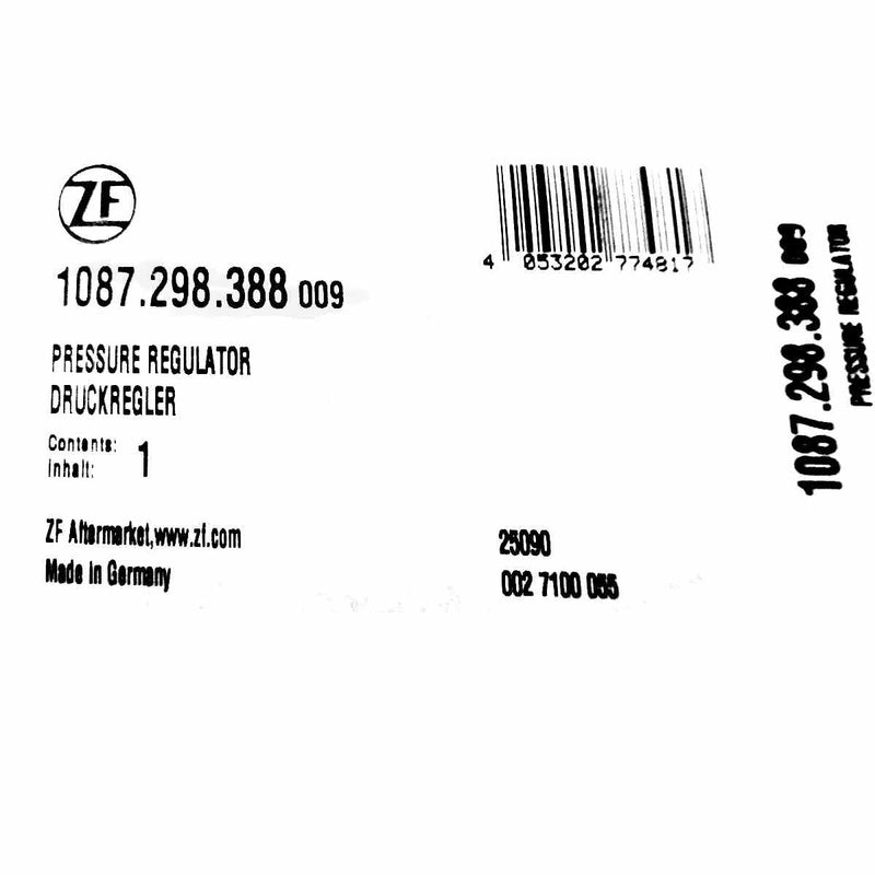 Solenoides ZF Originales [9] ZF8HP45/HIS/X/XHIS ZF8HP70/HIS/X/XHIS ZF8HP90 + Cilindro Parking
