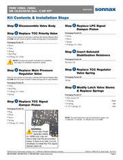Sonnax Zip Kit Generación 1 (10L80-G1-10R80-ZIP) para transmisión Ford 10R80 o GM 10L80 – Veinte07 México