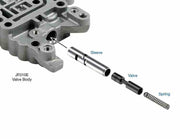 Sonnax Kit Valvula del Solenoide Regulador Presion JF010E RE0F09A RE0F09B JF011E RE0F10A F1CJA
