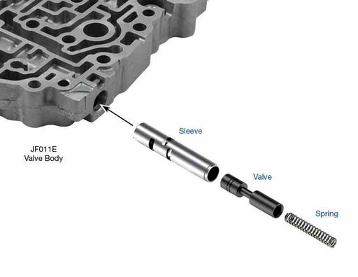 Sonnax Kit Valvula del Solenoide Regulador Presion JF010E RE0F09A RE0F09B JF011E RE0F10A F1CJA