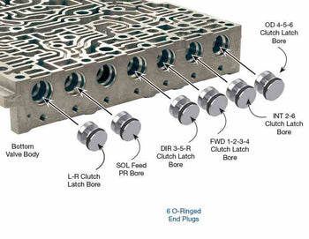 Sonnax Kit de Tapones Internos con Liga 6R140