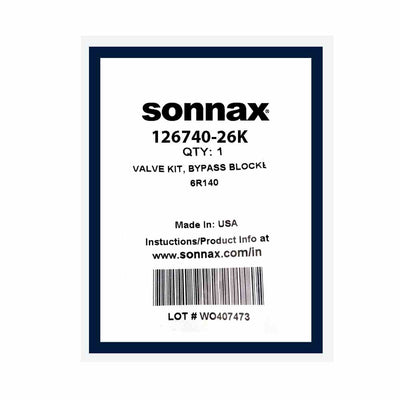 Kit Valvula Bloqueadora de Bypass Sonnax 2011/16 6R140