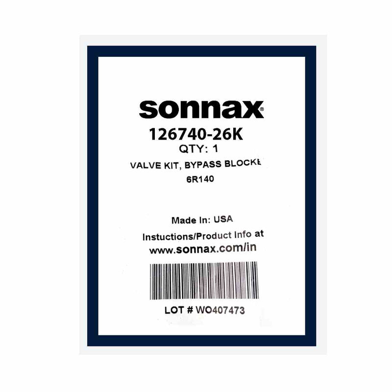 Kit Valvula Bloqueadora de Bypass Sonnax 2011/16 6R140
