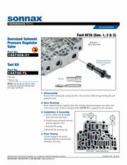 Sonnax Rima para 144740-01 Gen 1,2 6F35 6T30 6T40 6T45 6T50, Gen3 6F35 6T31 6T35 6T41 6T46 6T51