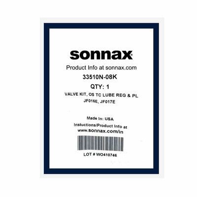 Sonnax Valvula Sobremedida y Embolo de Convertidor JF016E RE0F10D JF017E RE0F10E