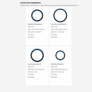 Pack Discos de Pasta Raybestos Gen 2 Blue Plate Special 6L80 MYC 6L80E