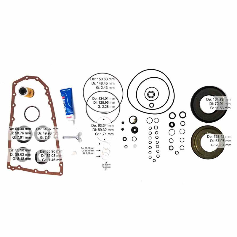 Juego de Empaques Freudenberg con Pistones 2012/UP JF016E RE0F10D