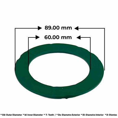 Kit de Rondanas Selectivas 4 Piezas para Transmisión Automática Ford CD4E LA4A-EL (.056", .066", .076", .086")