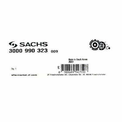 Kit Clutch Estandar Sachs Original 3000 990 323 March Note Tiida Versa