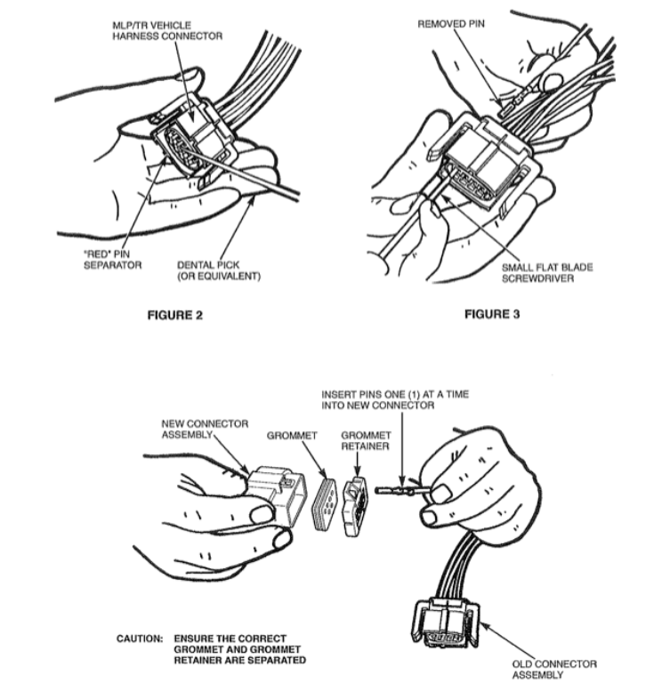 SWITCH TR MLPS ANALOGO 8 PINES KIT DE ACTUALIZACION 1989/96 E4OD