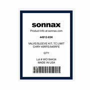 Sonnax Kit Valvula Sobremedida Limitadora de Convertidor 45RFE 5-45RFE 65RFE 66RFE 68RFE