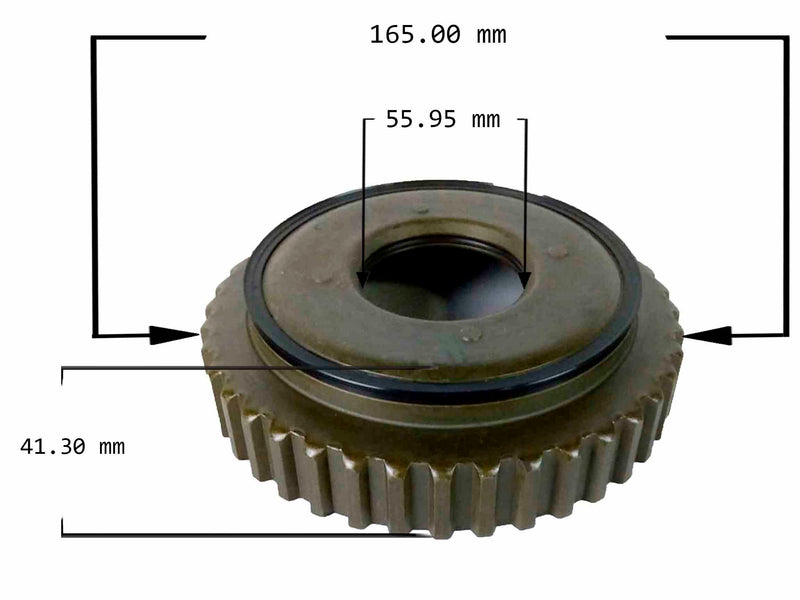 Piston Tipo Tambor Overdrive Directa Vulcanizado (No incluido en el Kit) U150E U151E U250E