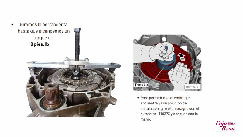 Herramienta Para Transmision DSG 0AM DQ200