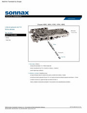Sonnax Kit Válvula Limitadora TCC 130 PSI (22771A-44K) para transmisión Dodge Chrysler 48RE/A618 – Veinte07 México