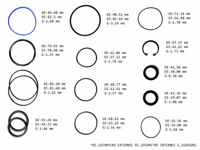 KIT CAJA DIRECCION CHRYSLER OEM  2079