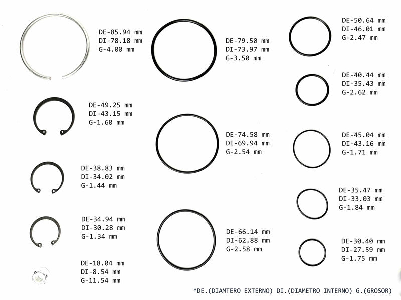 KIT CAJA DIRECCION  DOBLE RETEN SINFIN AM BUICK CADILLAC CHEVROLET FORD GMC JEEP OLDSMOBILE PONTIAC