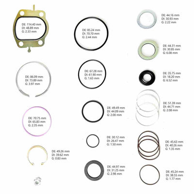 KIT CAJA DIRECCION  MODERNO PISTON CHICO CHEVROLET CADILLAC CHEVROLET GMC JEEP OLDSMOBILE