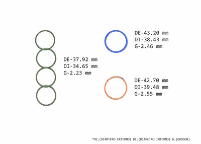KIT CREMALLERA CUTLASS VALVULA DELGADA BUICK CADILLAC CHEVROLET OLDSMOBILE PONTIAC
