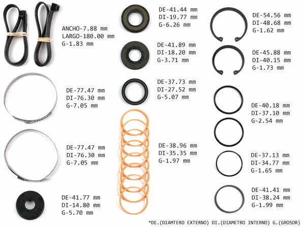 KIT CREMALLERA FORD FAIRMONT COMBO 8424+8425