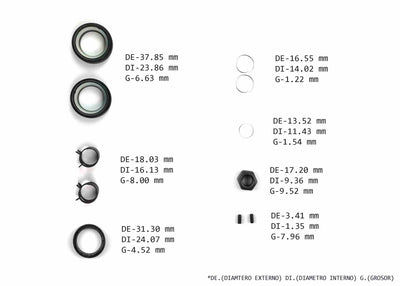 KIT CREMALLERA FORD FAIRMONT COMBO 8424+8425