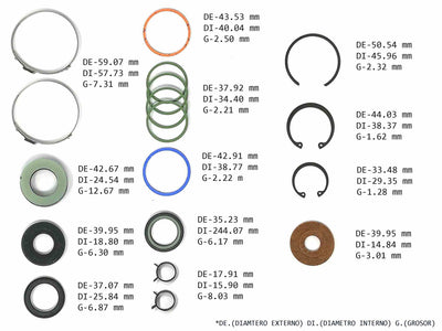 KIT CREMALLERA CUTLASS VALVULA GRUESA BUICK CADILLAC CHEVROLET OLDSMOBILE PONTIAC