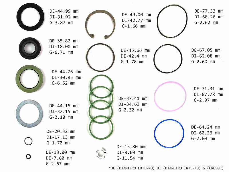 KIT CAJA DIRECCION CHEVROLET GMC JEEP NISSAN