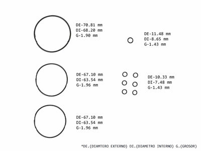 KIT CAJA DIRECCION  NISSAN