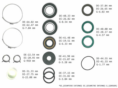 KIT CREMALLERA FORD TRANSIT 2012/16