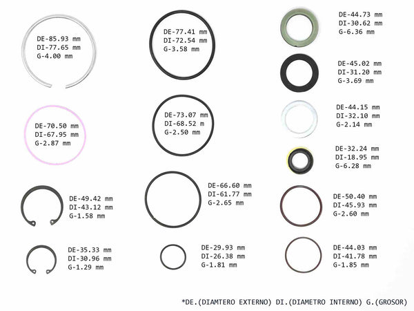 KIT CAJA DIRECCION CHEVROLET GMC ISUZU OLDSMOBILE PONTIAC