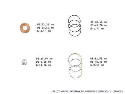 KIT CAJA DIRECCION CHEVROLET GMC ISUZU OLDSMOBILE PONTIAC