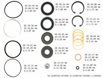 KIT CAJA DIRECCION FORD LINCOLN MAZDA MERCURY