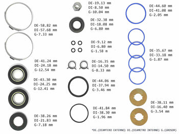 KIT CREMALLERA CHRYSLER DODGE EAGLE MITSUBISHI