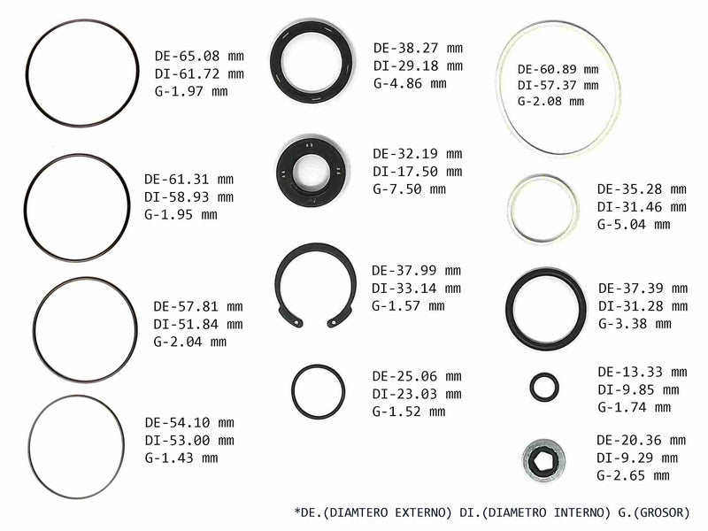 KIT CAJA DIRECCION TOYOTA 4X2
