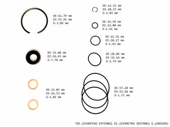 KIT BOMBA DE DIRECCION TOYOTA PICKUP CAMRY CON SEGURO TRASERO