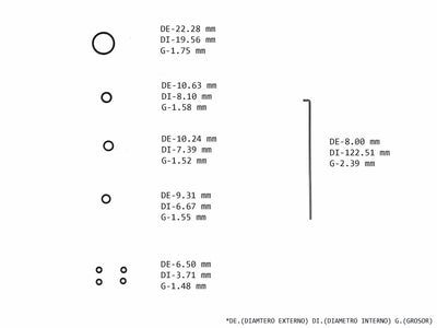 KIT CREMALLERA ISUZU RODEO HONDA PASSPORT 1998/00