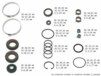 KIT CREMALLERA DODGE DAKOTA 1997/02 4X2