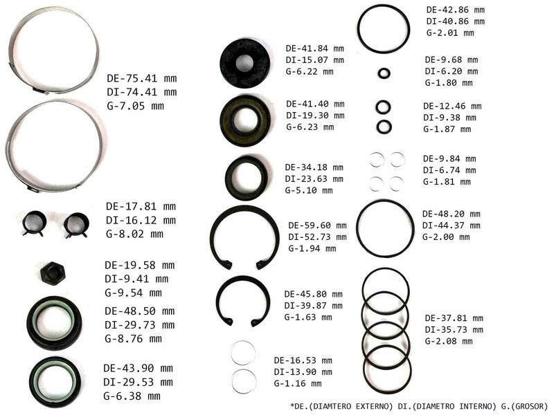 KIT CREMALLERA FORD RANGER EXPLORER MAZDA INCLUIDO EN EL 8334