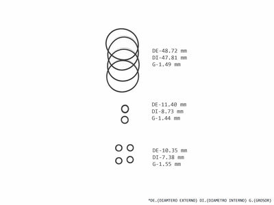 KIT CAJA DIRECCION NISSAN PATHFINDER 1986/90