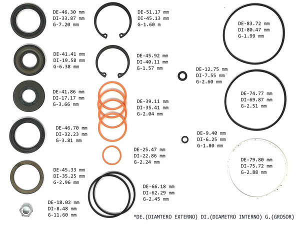 KIT CAJA DIRECCION FORD EXCURSION