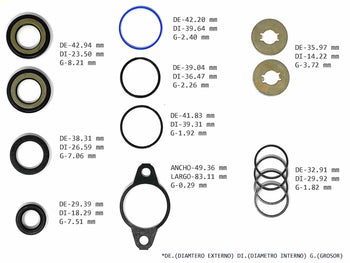 KIT CREMALLERA TOYOTA RAV4 2004/05