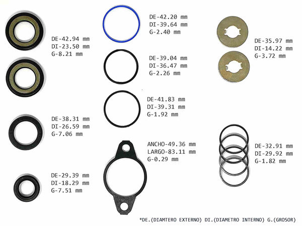 KIT CREMALLERA TOYOTA RAV4 2004/05