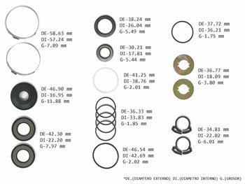 KIT CREMALLERA SUBARU LEGACY IMPREZA OUTBACK