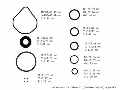 Kit Bomba De Direccion GMC Acadia Buick Enclave Chevrolet Equinox Traverse Saturn Vue - Freudenberg