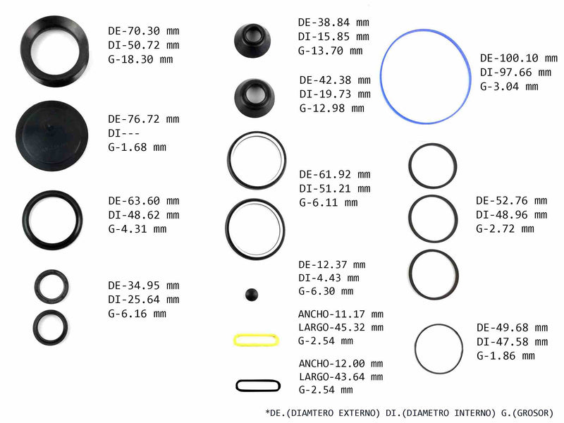 Repuesto Completo Caja Direccion RH SHEPPARD M100 5545531
