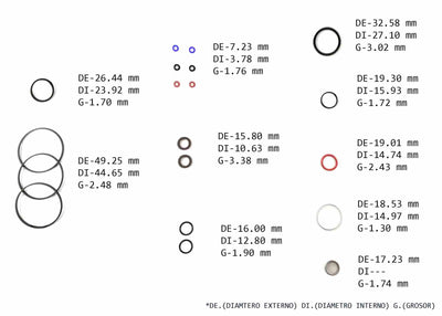 Repuesto Completo Caja Direccion RH Sheppard M100 71004297