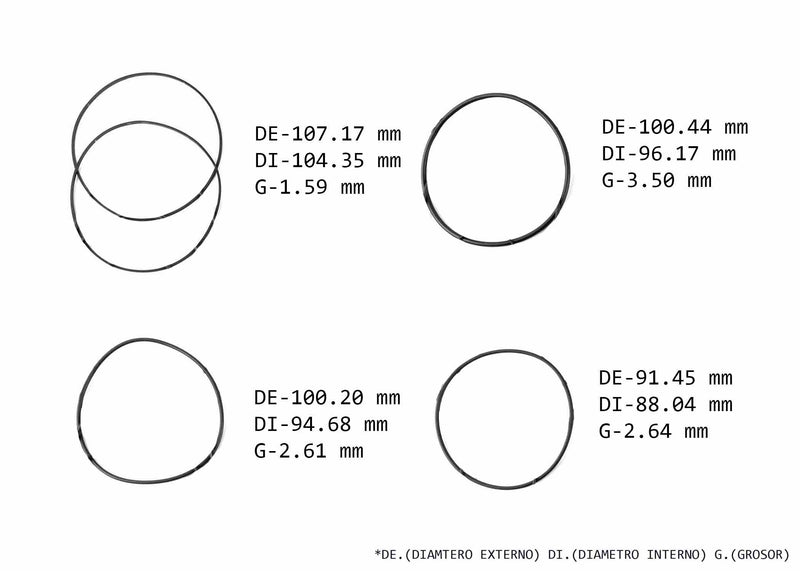 Repuesto Completo Caja Direccion RH Sheppard M100 71004297