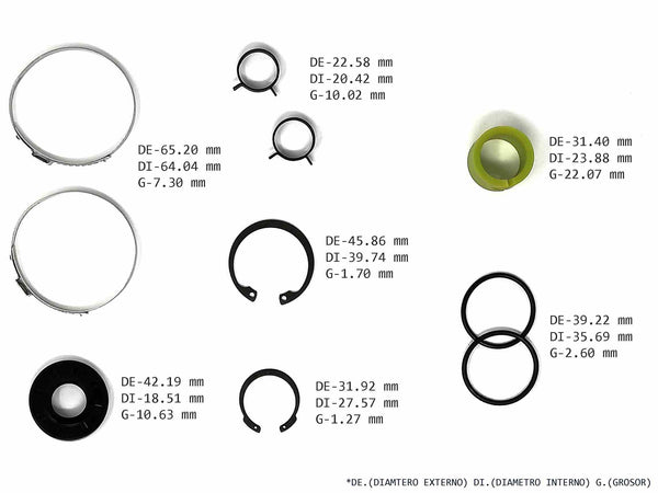 KIT CREMALLERA MECANICA ASISTIDA EPS PONTIAC TORRENT CHEVROLET EQUINOX 2005/09